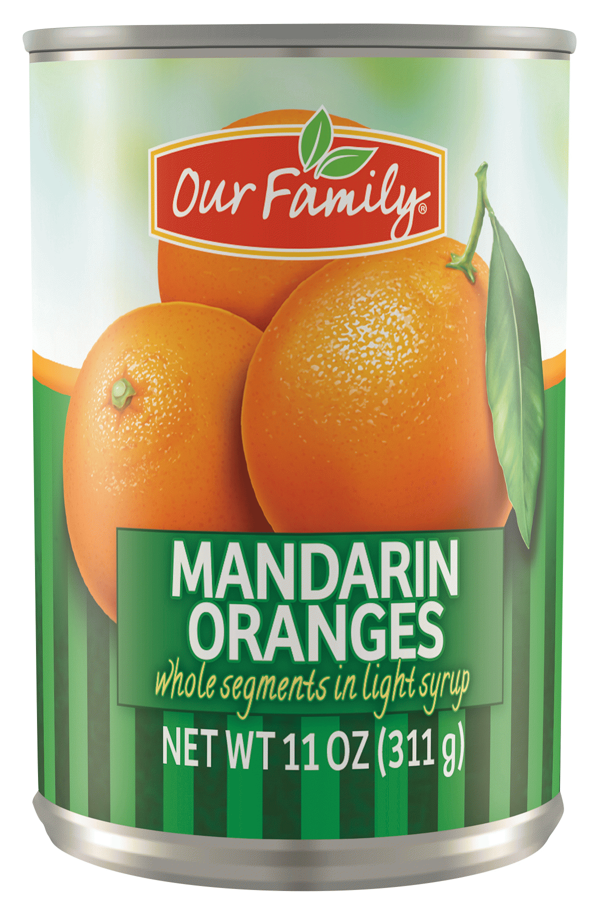 Our Family  mandarin oranges in light syrup Full-Size Picture